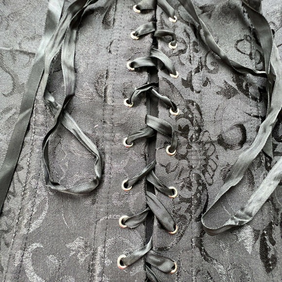 Adore Me Women's Corset Lace-Up Back Busk Front Closure Sz Med - Picture 5 of 5